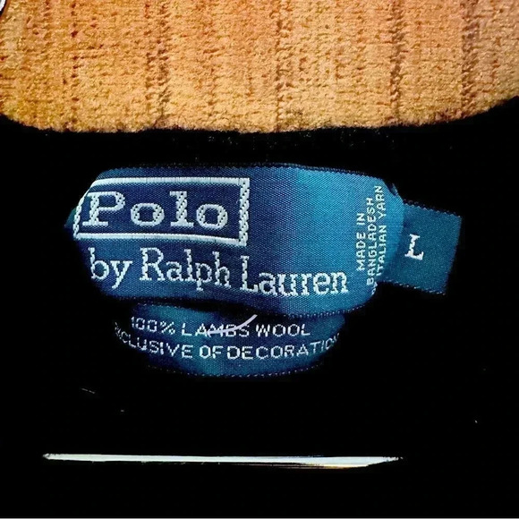 Polo By Ralph Lauren Lamb Wool Cropped Sweater - Picture 3 of 4